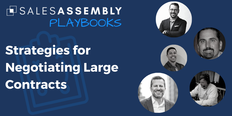 Strategies for Negotiating Large Contracts