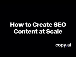 AI for SEO: How to Generate Rankable Content at Scale