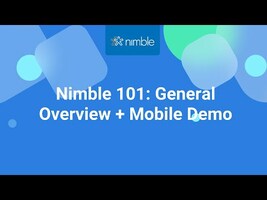 Nimble 101: General + Mobile Overview
