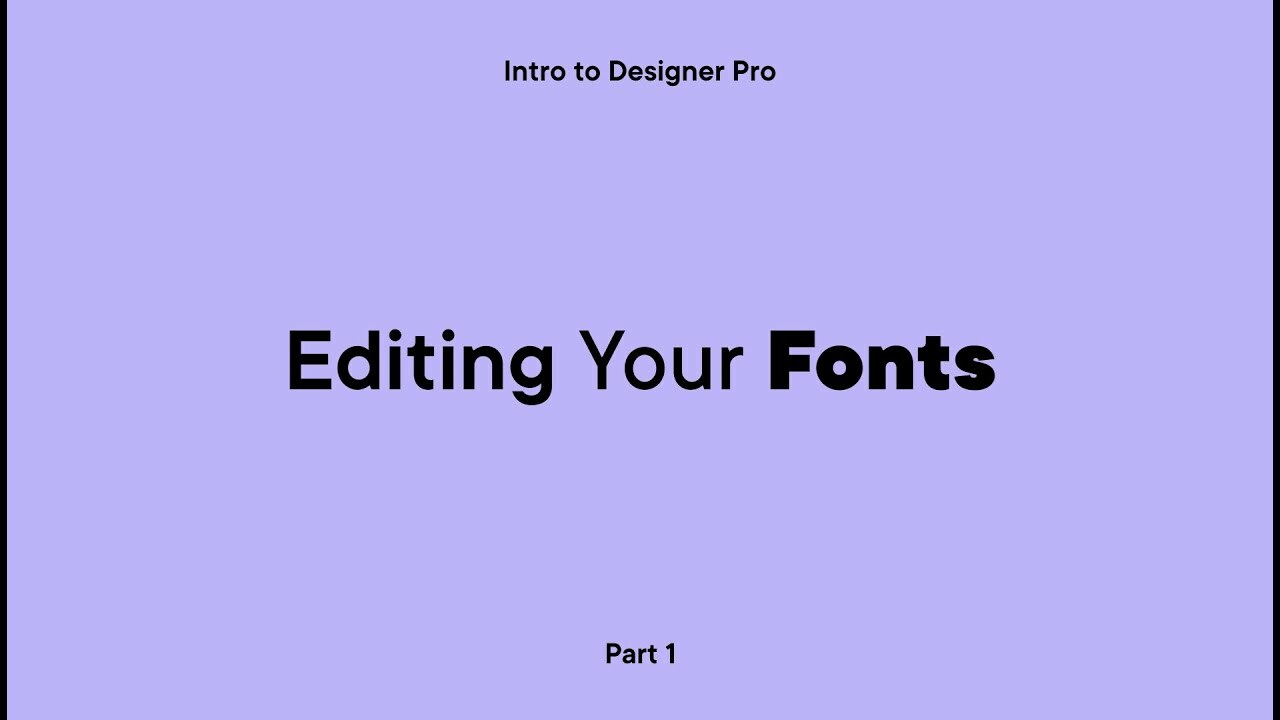 Splash Designer Pro: Edit Your Fonts
