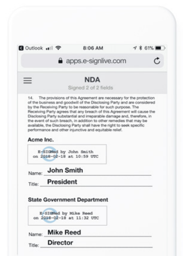 OneSpan Sign API & SDKs Datasheet