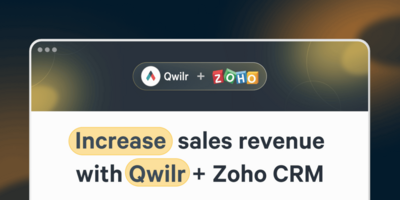 Introducing our new Zoho integration with Qwilr!