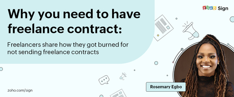 Why you need to have a freelance contract: Freelancers share how they got burned for not sending freelance contracts
