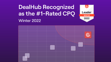 DealHub Recognized as the #1-Rated CPQ – Winter 2022