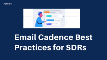 Email Cadence Best Practices for SDRs