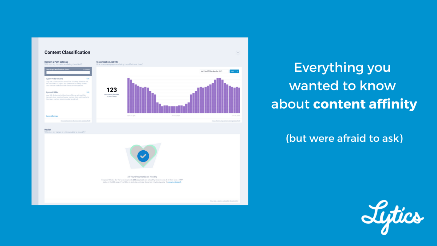 The benefits of focusing further on content affinity