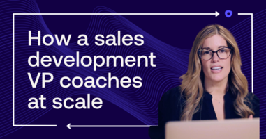 How a Business Development VP coaches at scale Outreach
