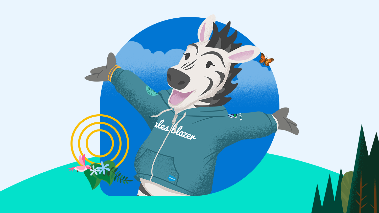 Meet Zig the Zebra, the Newest Salesforce Character