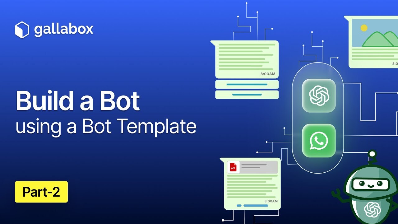 How to Build a Bot Using a Template in Gallabox