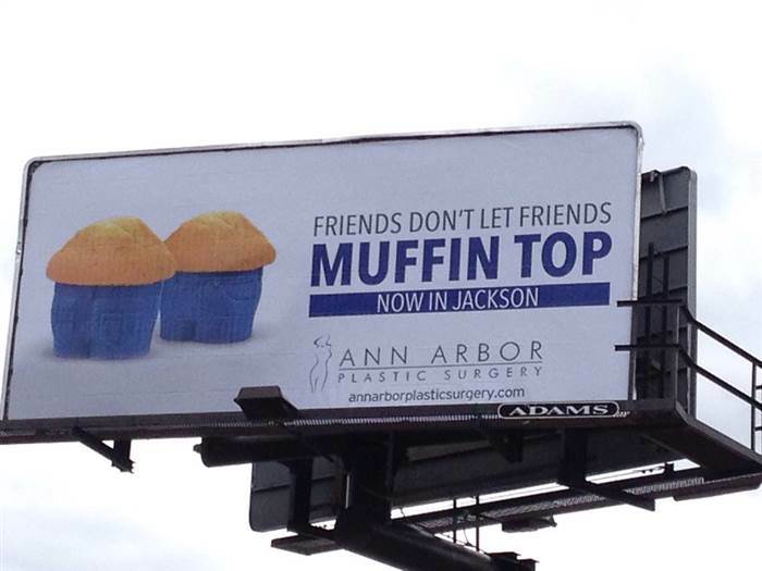 Ann Arbor Plastic Surgery Billboard - Swipe File