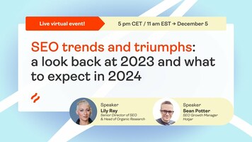 SEO trends and triumphs: a look back at 2023 and what to expect in 2024