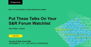 Put These Talks On Your S&R Forum Watchlist