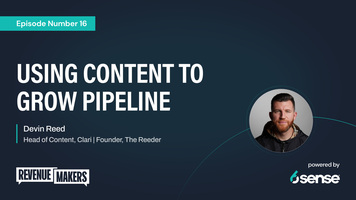 Using Content to Grow Pipeline