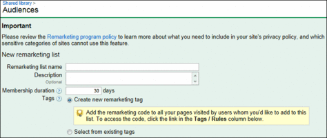How to Create Google AdWords Audiences