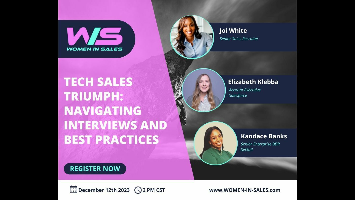 Tech Sales Triumph: Navigating Interviews and Best Practices