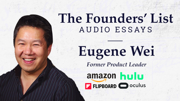 The Founders' List: "Status as a Service (StaaS)" by Eugene Wei (Former Product Leader at Amazon, Hulu, Flipboard, Oculus)