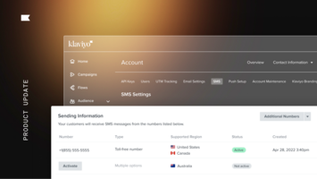 Deliver better service with two-way SMS – available in the United Kingdom and Australia
