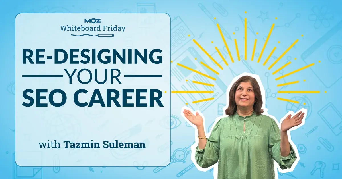 Re-Designing Your SEO Career - Whiteboard Friday