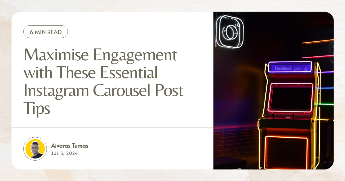Maximise Engagement with These Essential Instagram Carousel Post Tips