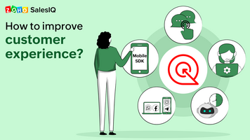 How to improve customer experience – Zoho SalesIQ