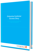 Enterprise Customer: Company Sees 68% Shorter Sales Cycle Using Consensus