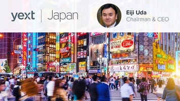 Yext Appoints Eiji Uda to Lead Yext in Japan
