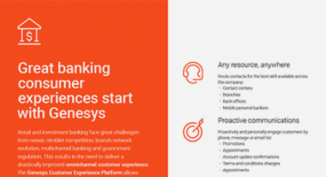 Turn On Great Customer  Experiences in Banking