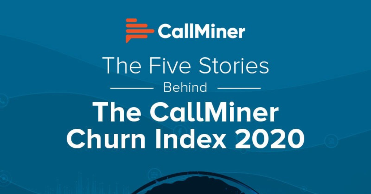 2020 UK CallMiner Churn Index Infographic