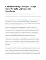 Charlotte Tilbury Leverages Google Cloud for Data-Led Customer Experience
