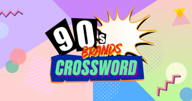 The Nostalgic '90s Brand & Marketing Crossword Puzzle - Ceros Inspire: Create, Share, Inspire