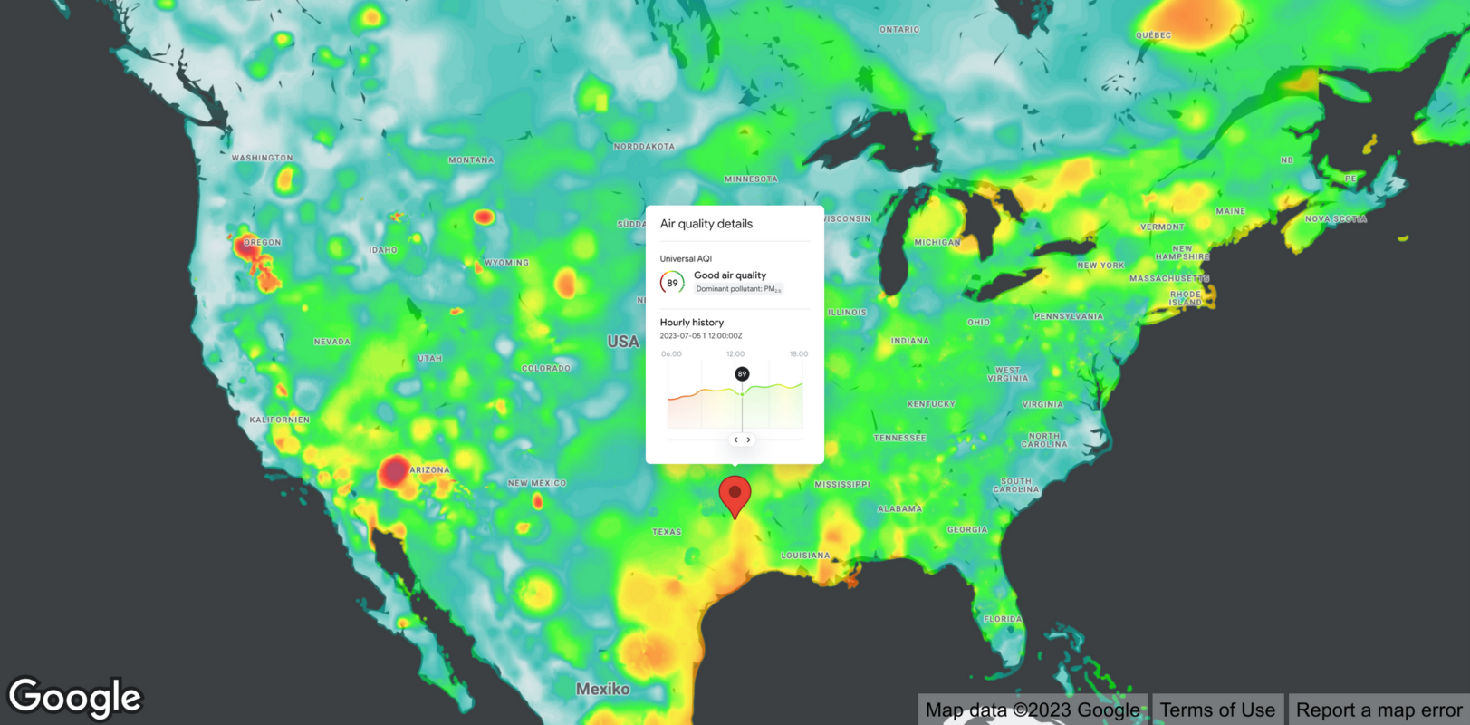 Introducing the Air Quality API: Promoting resilience to a changing climate