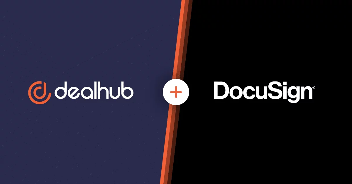 New Integration Announcement: DealHub.io and DocuSign