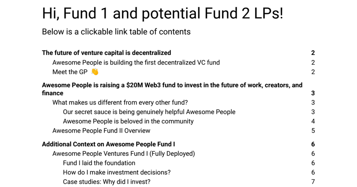 Awesome People Fund 2 - Deal Memo.pdf