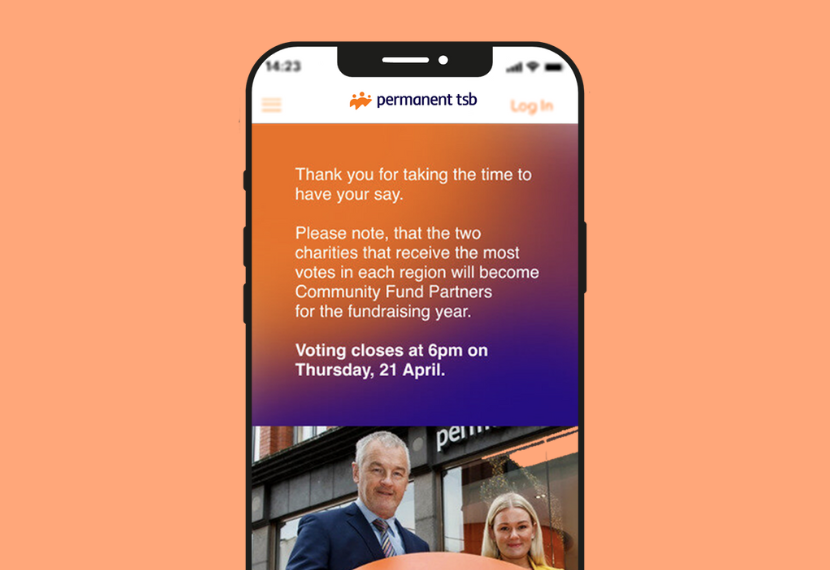 PTSB Uses In-App Messaging to Enhance Its Social Impact and Encourage Customer Participation