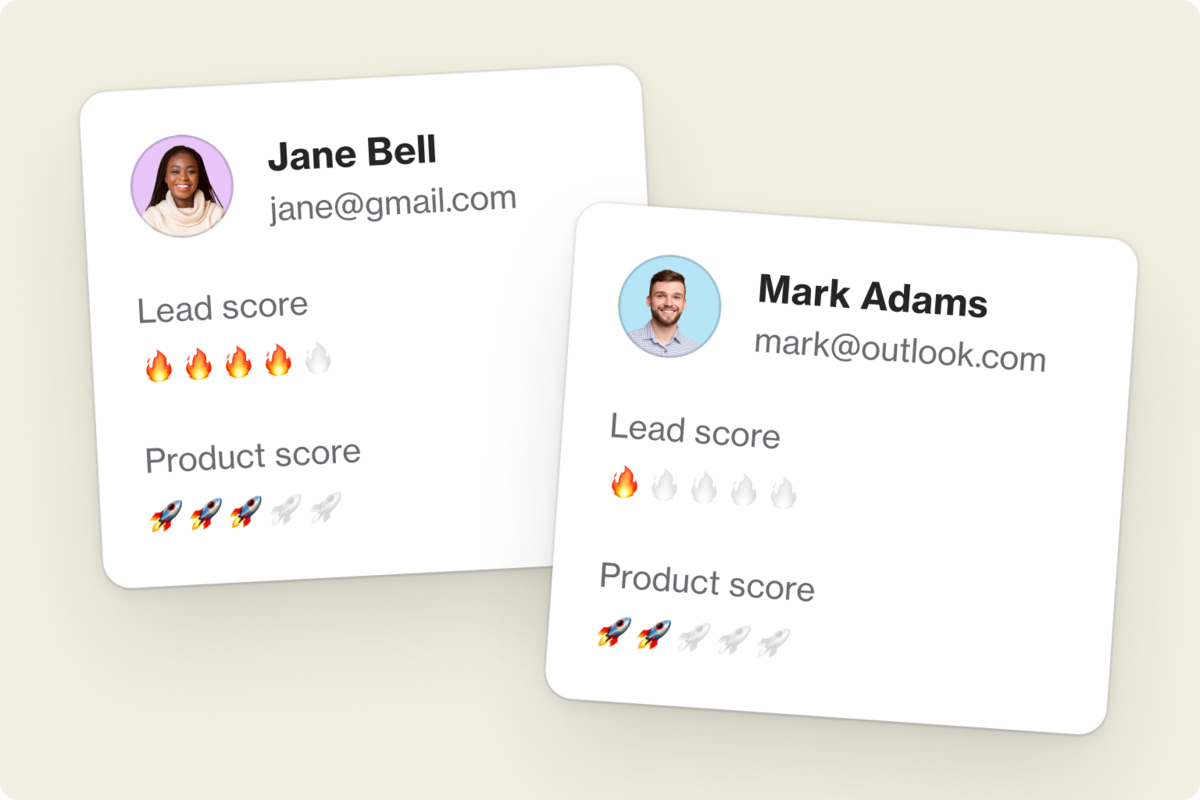 How to set up Scores for leads and customers