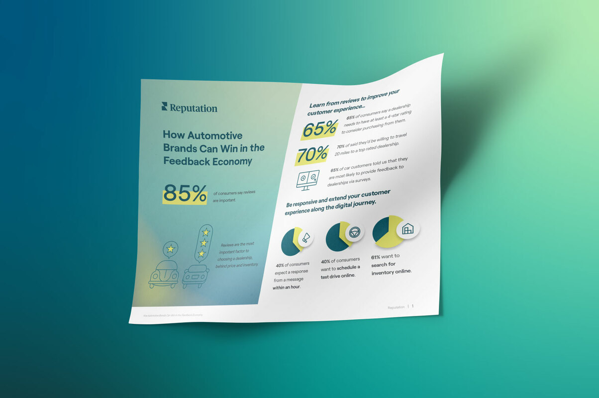 How Automotive Brands Can Win in the Feedback Economy - Reputation