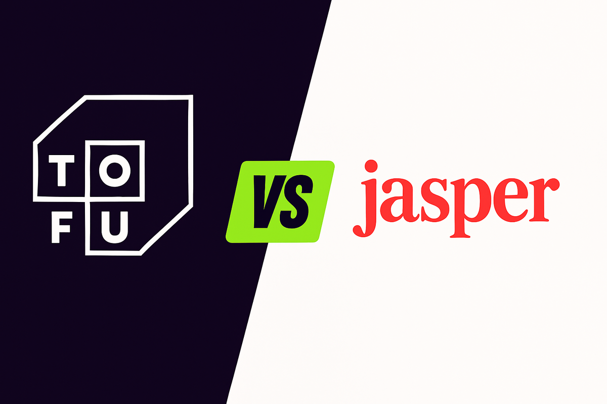 Tofu vs. Jasper: Which AI Marketing Tool is Best?