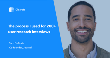 The process I used for 200+ user research interviews