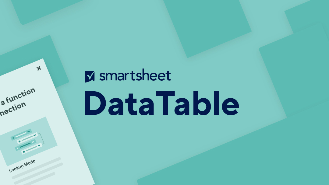 Visualize and collaborate on large data sets in Smartsheet
