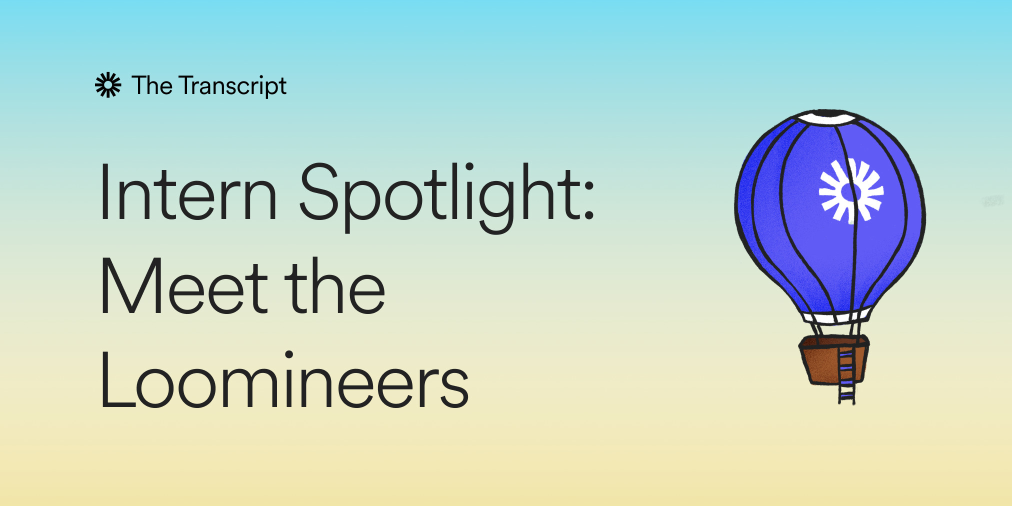 Intern Spotlight: Meet the Loomineers