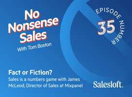 Fact or fiction? Sales is a numbers game with James McLeod