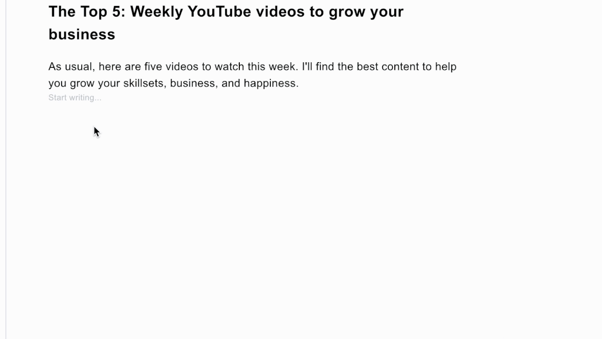 Create beautiful emails in half the time with AWeber's new link previews