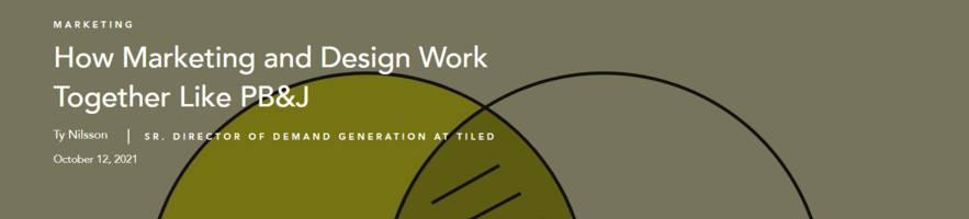 How Marketing and Design Work Together Like PB&J