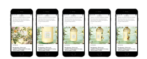 Guerlain triples ad engagement with Immersive Display formats