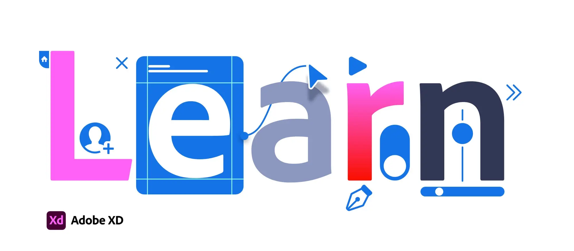 Skill up. Master it. Learn XD. Introducing the new Adobe XD learn experience