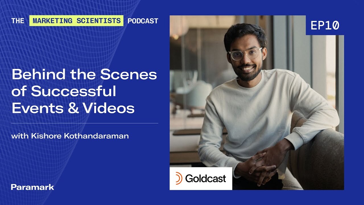 Behind the scenes of successful events and videos with Kishore Kothandaraman (Goldcast)