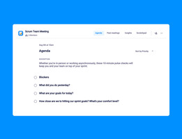 4 Things to Include in Your Daily Scrum Meeting Agenda [Template]
