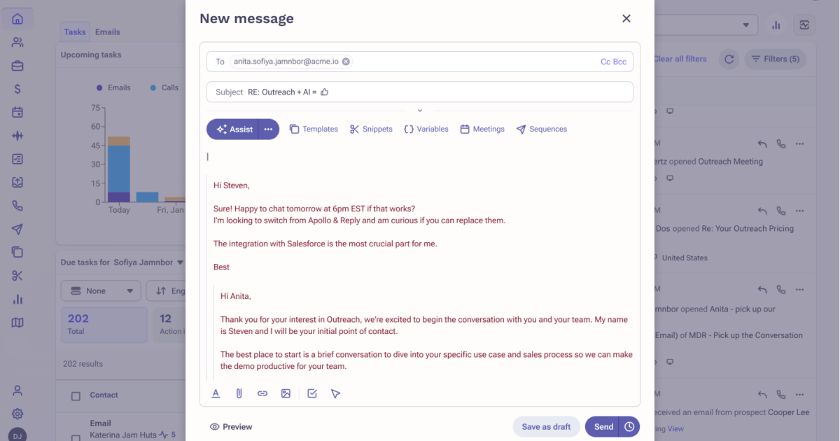 How Outreach takes AI-powered selling to the next level