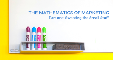 The mathematics of marketing series: part one