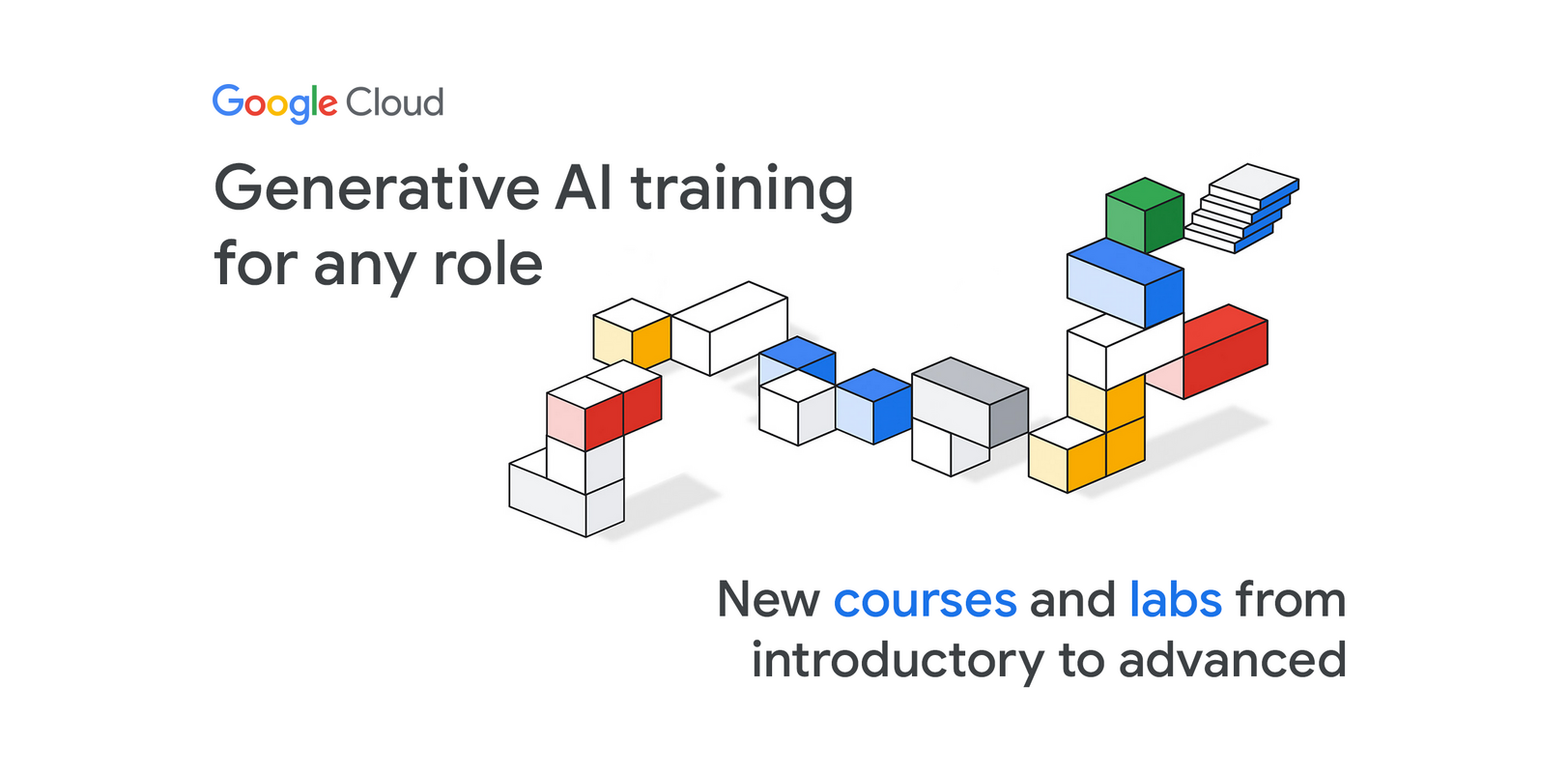 Generative AI on Google Cloud: New training content, from introductory to advanced